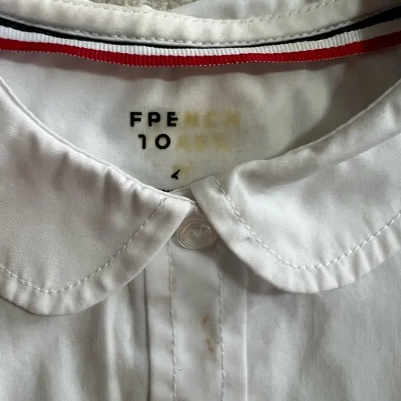 Crème de la Crème Girl 2T Jumpers & Tops - Navy, Khaki, White - Picture 6 of 6